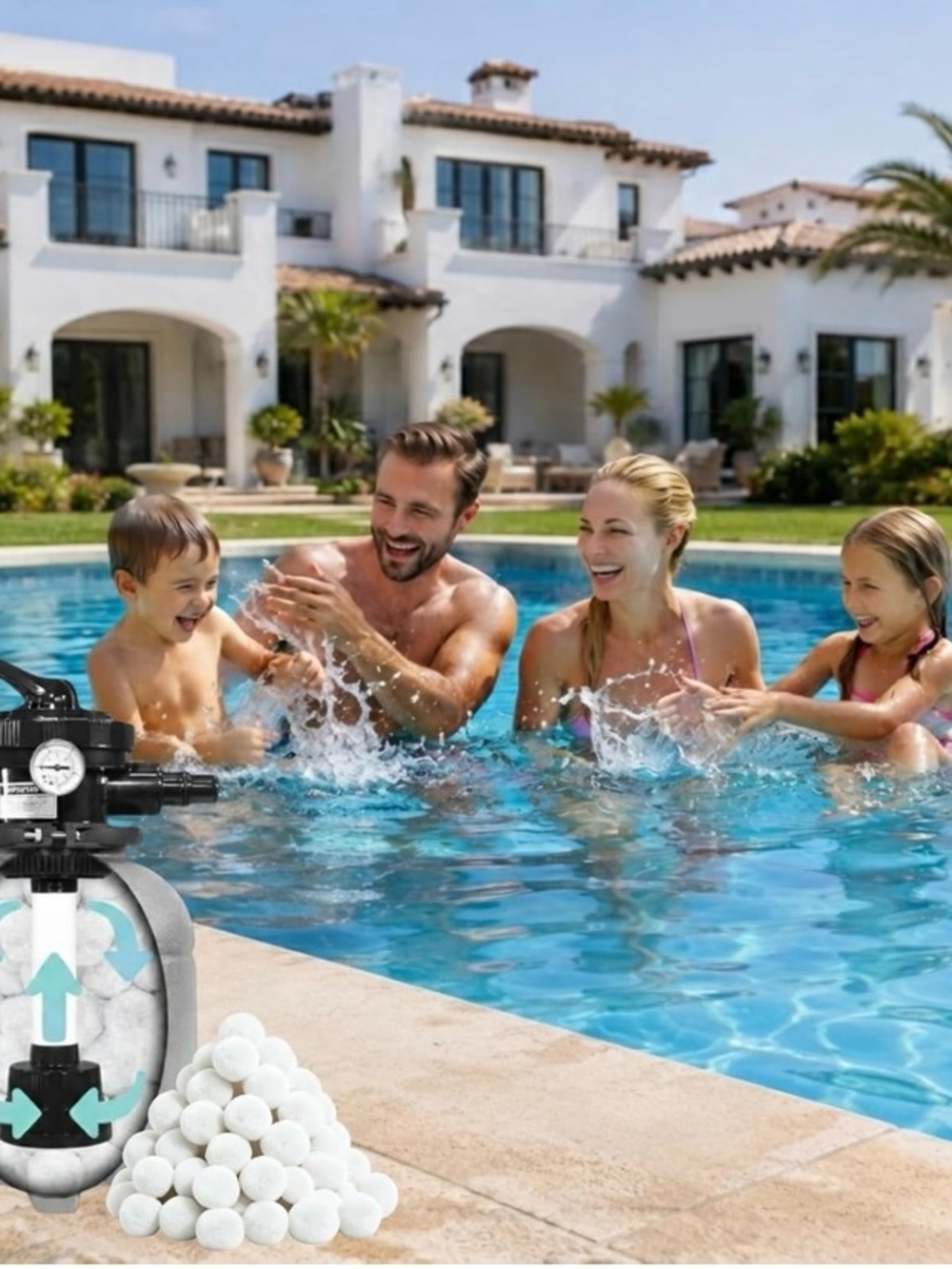 Pool Filter Balls